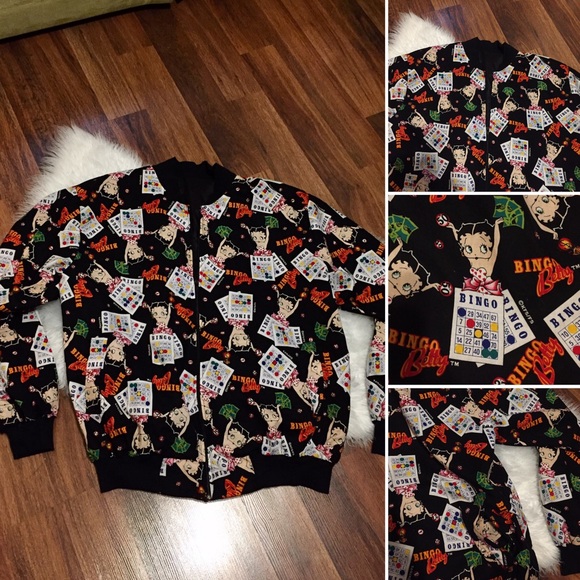 Vintage Jackets & Blazers - 🦋2/$10 3/$154/$18 5/$20Vintage Betty Bingo Jacket